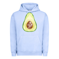 Pigment Grape Ice half avocado fa element Urban Hoodie - FaDigitalArtStudio