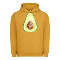 Pigment Peanut Butter half avocado fa element Urban Hoodie - FaDigitalArtStudio