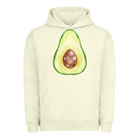 Pigment Pistachio half avocado fa element Urban Hoodie - FaDigitalArtStudio