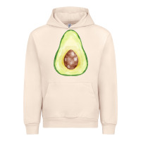 Sandshell half avocado fa element Urban Hoodie - FaDigitalArtStudio