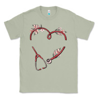Matcha custom heart stethoscope Classic Tee - MaliasSmallBusiness