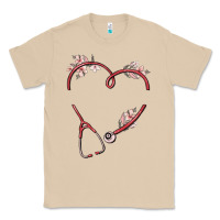 Mushroom custom heart stethoscope Classic Tee - MaliasSmallBusiness