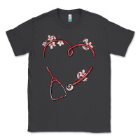 Smoke custom heart stethoscope Classic Tee - MaliasSmallBusiness