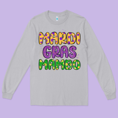 Mardi Gras Mambo Long Sleeve Tee Designed By Maliassmallbusiness
