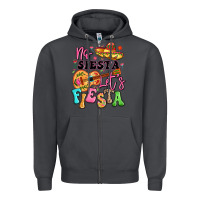 Smoke no siesta let's fiesta Zipper Hoodie - LillyAllenDesigns