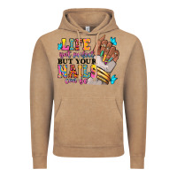 Vintage Coffee Life isn't perfect but your nails can be Vintage Hoodie - RanaPortraitStore