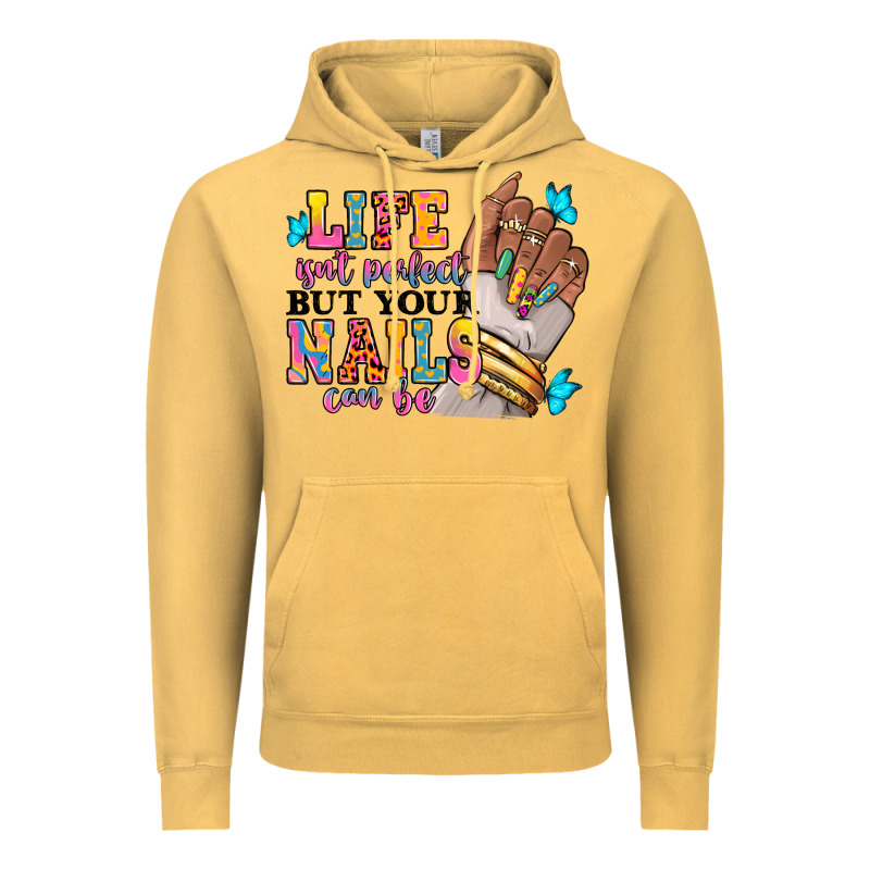 Life Isn't Perfect But Your Nails Can Be Vintage Hoodie by RanaPortraitStore | Teevron