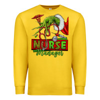 Lemon grinch hand nurse manager Premium Sweatshirt - NancyCooperArtShop