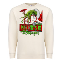 Sandshell grinch hand nurse manager Premium Sweatshirt - NancyCooperArtShop