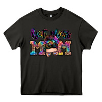 Asphalt hot mess mom messy bun Heavy Core Tee - Zillion Design Studio