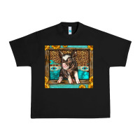 Black Western Cute Pig Urban Heavy Tee - LillyAllenDesigns