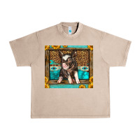 French Oak Western Cute Pig Urban Heavy Tee - LillyAllenDesigns
