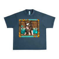 Midnight Navy Western Cute Pig Urban Heavy Tee - LillyAllenDesigns