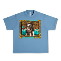 Pebble Blue Western Cute Pig Urban Heavy Tee - LillyAllenDesigns