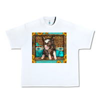 White Western Cute Pig Urban Heavy Tee - LillyAllenDesigns
