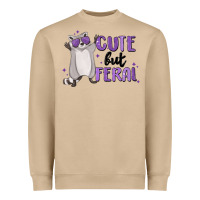 Mushroom cute but feral Heavyweight Sweatshirt - MaliasSmallBusiness