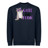 Cute But Feral Heavyweight Sweatshirt | Teevron