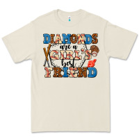 Diamonds Are A Girl's Best Friend Premium Tee | Teevron