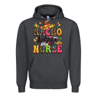 Smoke nacho average nurse Zipper Hoodie - LillyAllenDesigns