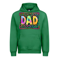 Emerald lgbtq tie dye dad Urban Hoodie - OliviaCreatesArt