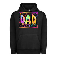 Pigment Black lgbtq tie dye dad Urban Hoodie - OliviaCreatesArt