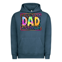 Pigment Midnight Navy lgbtq tie dye dad Urban Hoodie - OliviaCreatesArt
