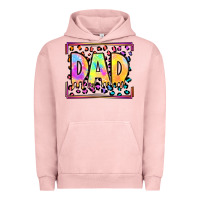 Pigment Salmon lgbtq tie dye dad Urban Hoodie - OliviaCreatesArt