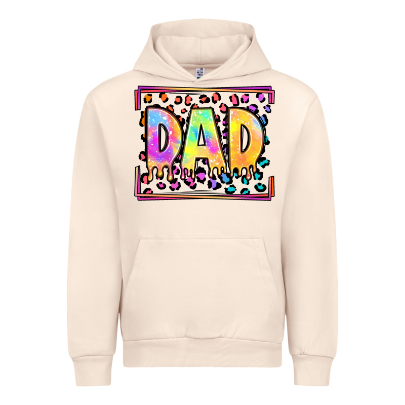 Lgbtq Tie Dye Dad Urban Hoodie by OliviaCreatesArt | Teevron