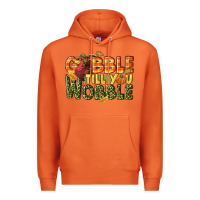 Carrot Gobble till you wobble turkey thanksgiving Premium Hoodie - NancyCooperArtShop