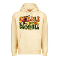 Pina Colada Gobble till you wobble turkey thanksgiving Premium Hoodie - NancyCooperArtShop