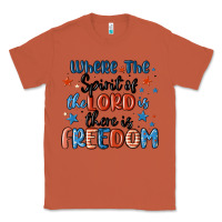 Copper where the spirit of the lord is there is freedom Classic Tee - MaliasSmallBusiness