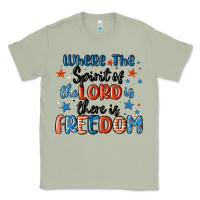Matcha where the spirit of the lord is there is freedom Classic Tee - MaliasSmallBusiness