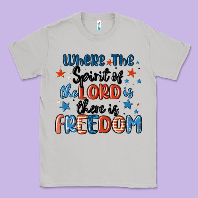 Where The Spirit Of The Lord Is There Is Freedom Classic Tee Designed By Maliassmallbusiness