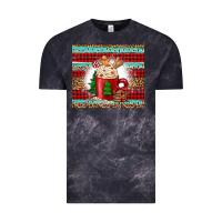 Cloud Black Christmas coffee Vintage Tee - Jasminsmagicworld