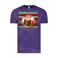 Cloud Purple Christmas coffee Vintage Tee - Jasminsmagicworld