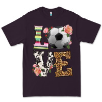 Plum western love soccer Premium Tee - HRA Design Shop