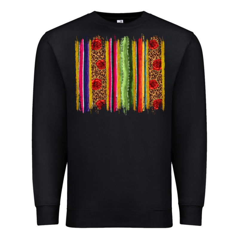Mexico Serape Brushstroke Premium Sweatshirt by texasbilliewilder | Teevron