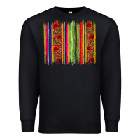 Black Mexico Serape Brushstroke Premium Sweatshirt - texasbilliewilder