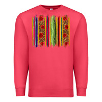 Cardinal Mexico Serape Brushstroke Premium Sweatshirt - texasbilliewilder