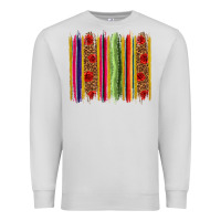 Dove Grey Mexico Serape Brushstroke Premium Sweatshirt - texasbilliewilder