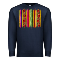 Navy Mexico Serape Brushstroke Premium Sweatshirt - texasbilliewilder