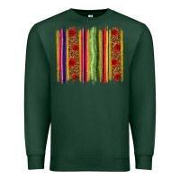 Sports Green Mexico Serape Brushstroke Premium Sweatshirt - texasbilliewilder
