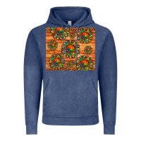 Vintage Denim autism awareness cowhide leopard sunflower Vintage Hoodie - Artiststas