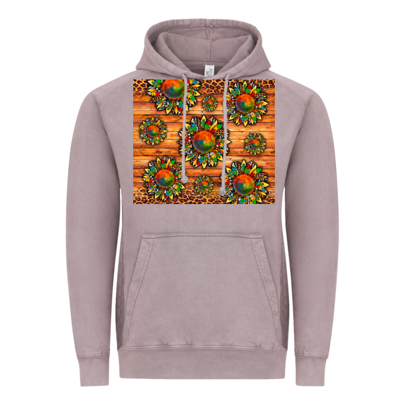 Autism Awareness Cowhide Leopard Sunflower Vintage Hoodie by Artiststas | Teevron