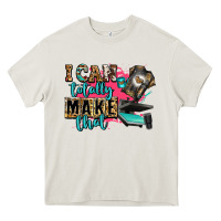 Cream i can totally make that Heavy Core Tee - Zillion Design Studio