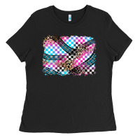 Black race background Ladies Tee - Zillion Design Studio