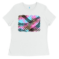 White race background Ladies Tee - Zillion Design Studio