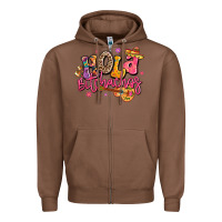 Chestnut hola bitchachos mexico cinco de mayo Zipper Hoodie - LillyAllenDesigns