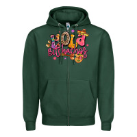 Sports Green hola bitchachos mexico cinco de mayo Zipper Hoodie - LillyAllenDesigns