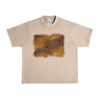 Leopard Background Urban Heavy Tee | Teevron